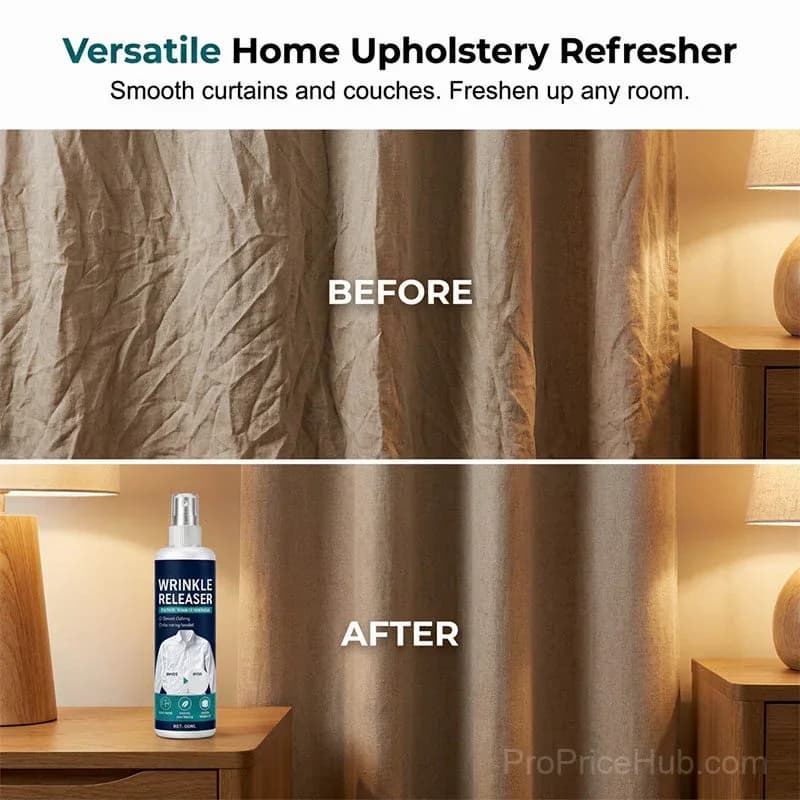Instant Wrinkle Release Spray – No Iron, Travel-Ready, Static-Free & Fresh - View 9