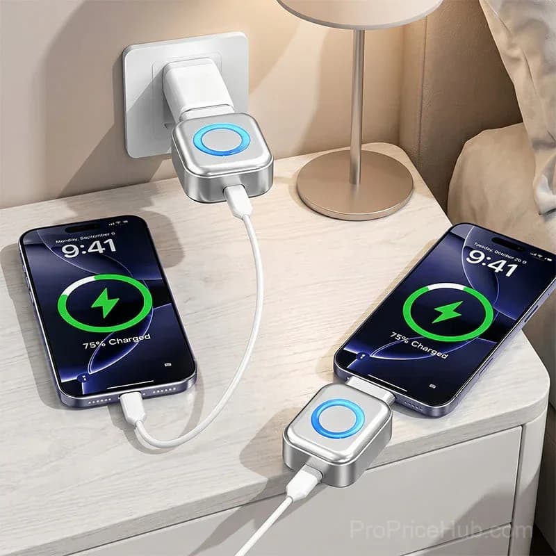 Auto Power-Off Fast Charging Adapter (1 Pack) - View 5