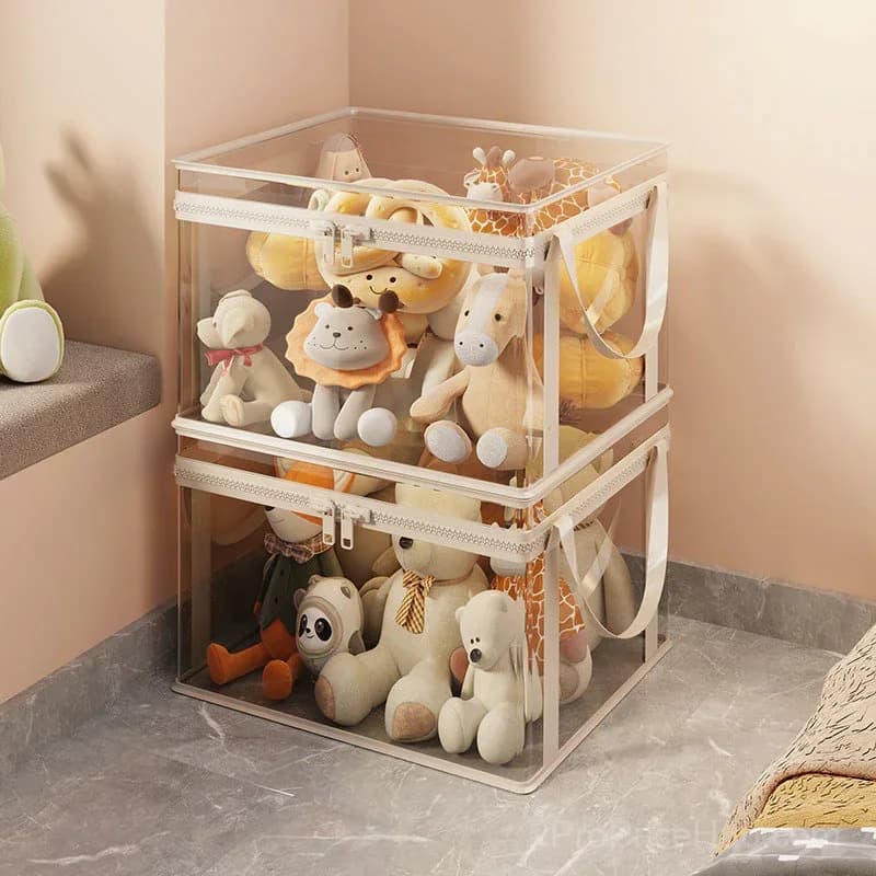 Large Clear Storage Box for Home Organization - View 16