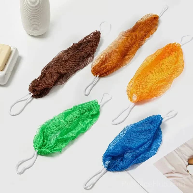 African Exfoliating Net Bath Sponge, 1 Pack, Random Color - Main