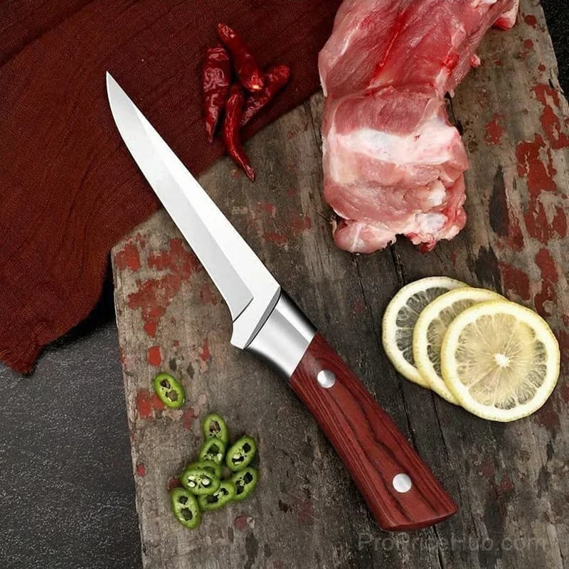Japanese Boning Knife with Protective Holster - View 7