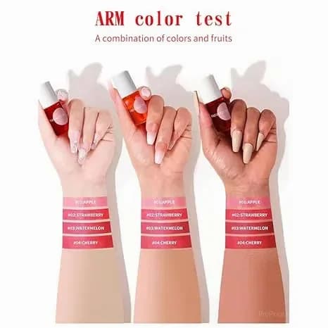 FAFAMOON Long Lasting Lip Gloss, 01 Apple - View 5