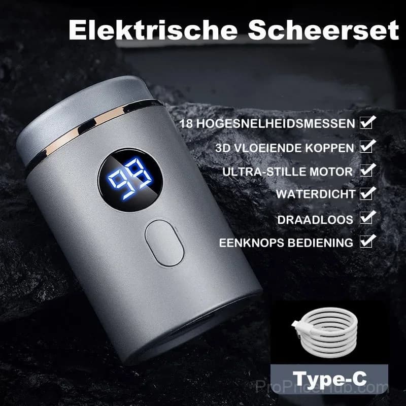 Mini Electric Shaver with Digital Display - View 19