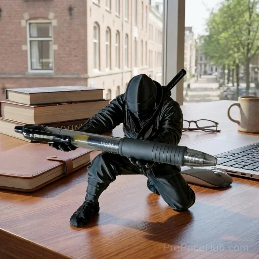 3D Printed Samurai Pen Holder Desk Organizer - View 7