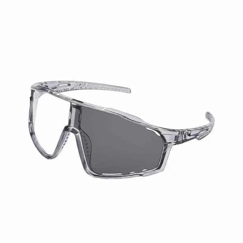 White Photochromic UV Sports Sunglasses for Hiking & Cycling - View 7