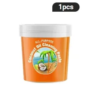 Multi-Purpose Coconut Oil Cleaning & Polishing Paste, 280g - Main