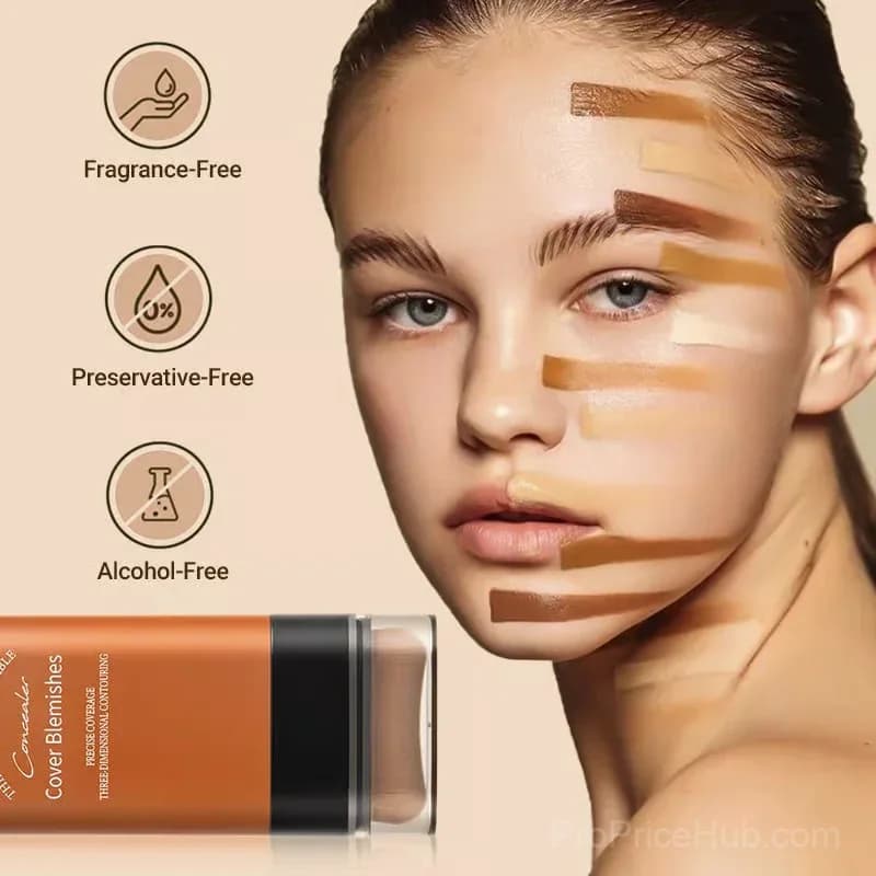 Hydrating Lightweight Foundation Stick with Brush, 01 Ivory - View 7