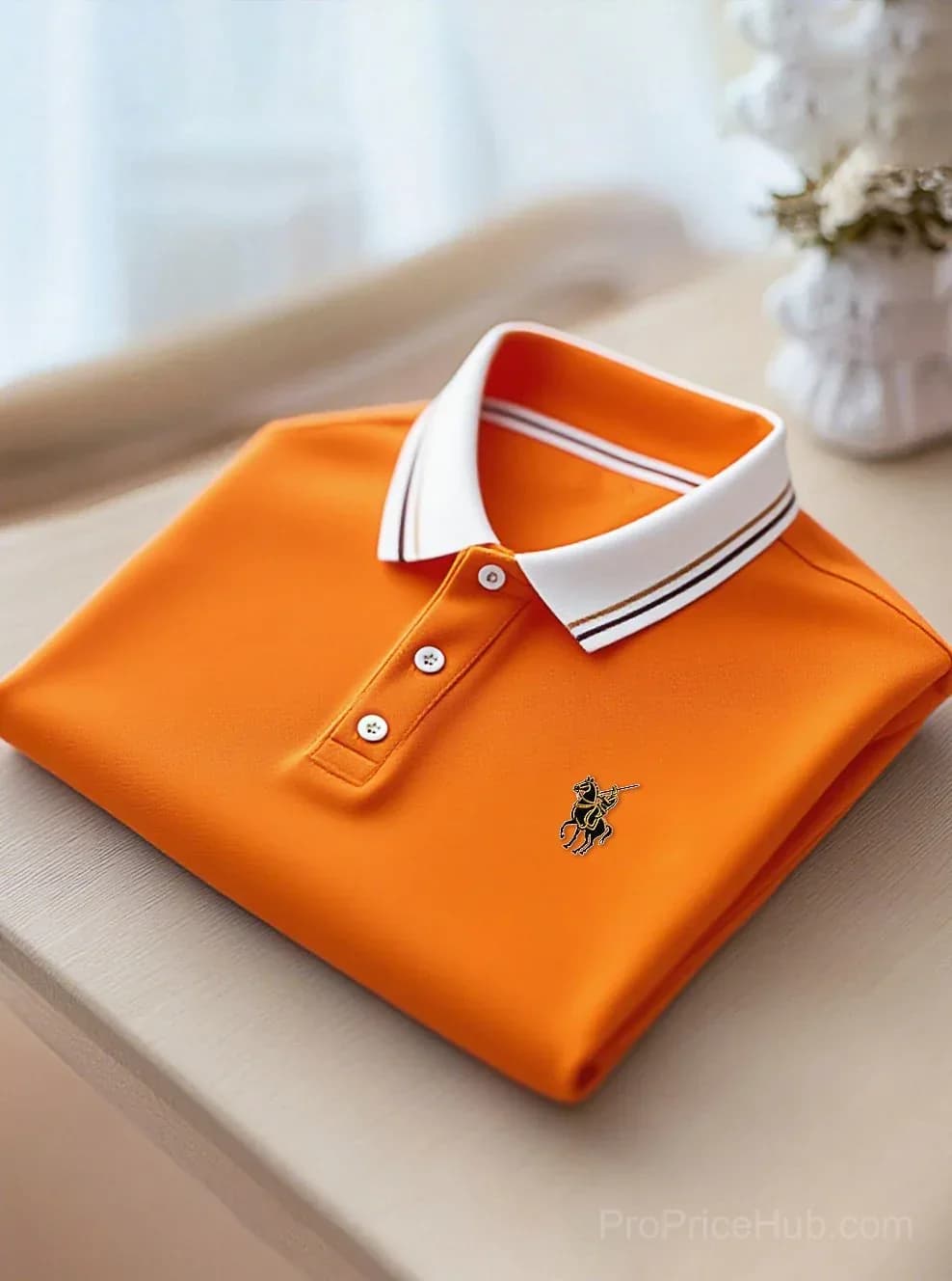 Men's Business Casual Short Sleeve Polo Shirt - Main