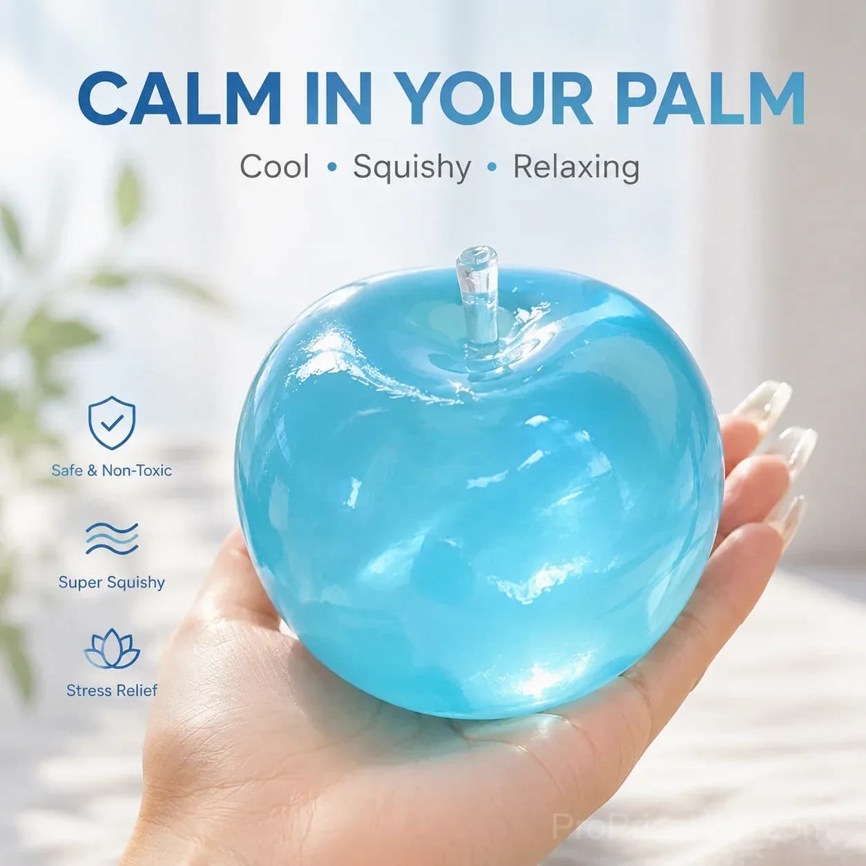 Apple Squishy Set - Soft Squeeze Toy - View 8