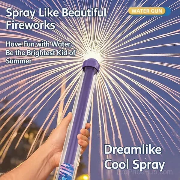 360° Rotary Water Blasters - Rapid-Fill Pump Action Pool Cannons for Outdoor Games (Ages 3+) - Main