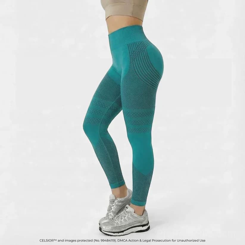 High-Waisted Hip Lifting Yoga Tight Pants, Quick-Dry Elastic - View 11