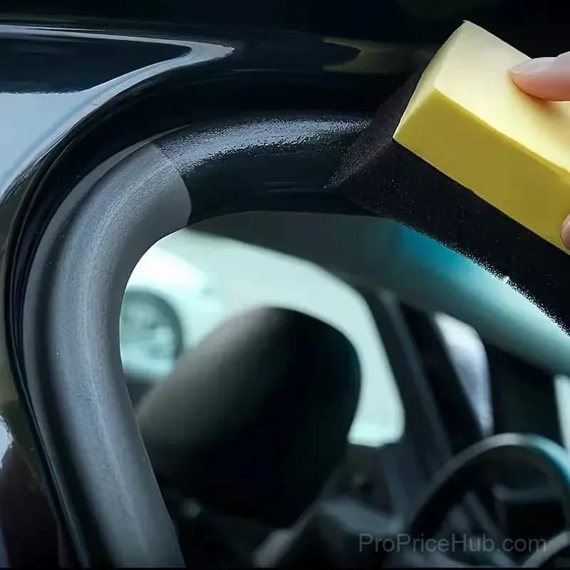 Tire Coating & Trim Restorer - Deep Black Shine for Rubber & Plastic - Alt