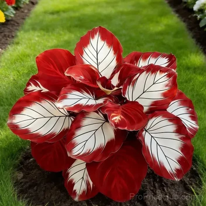Rare Neon Hosta Bulbs - Shade-Loving Perennial for Garden - View 3