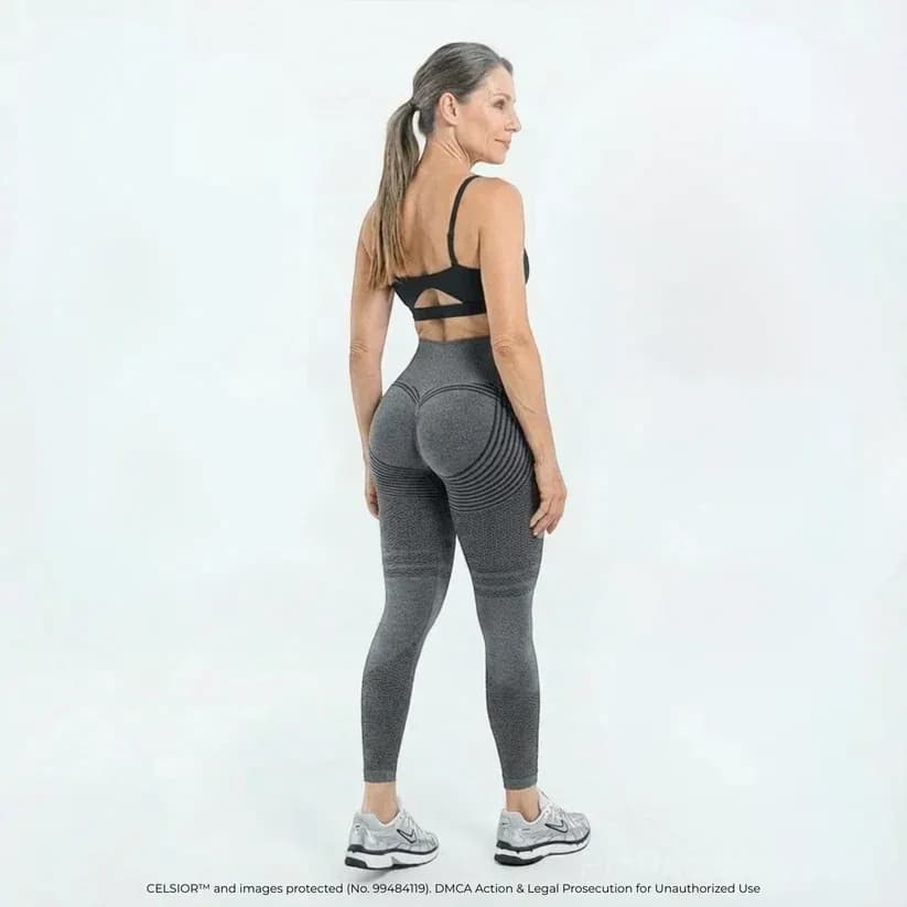 High-Waisted Hip Lifting Yoga Tight Pants, Quick-Dry Elastic - View 5