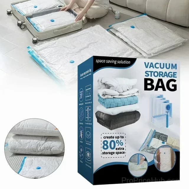 Lightweight Travel Vacuum Storage Bags - Alt
