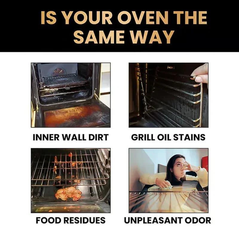 Oven & Grill Cleaner Spray – Dissolves Grease in 5 Minutes - View 3
