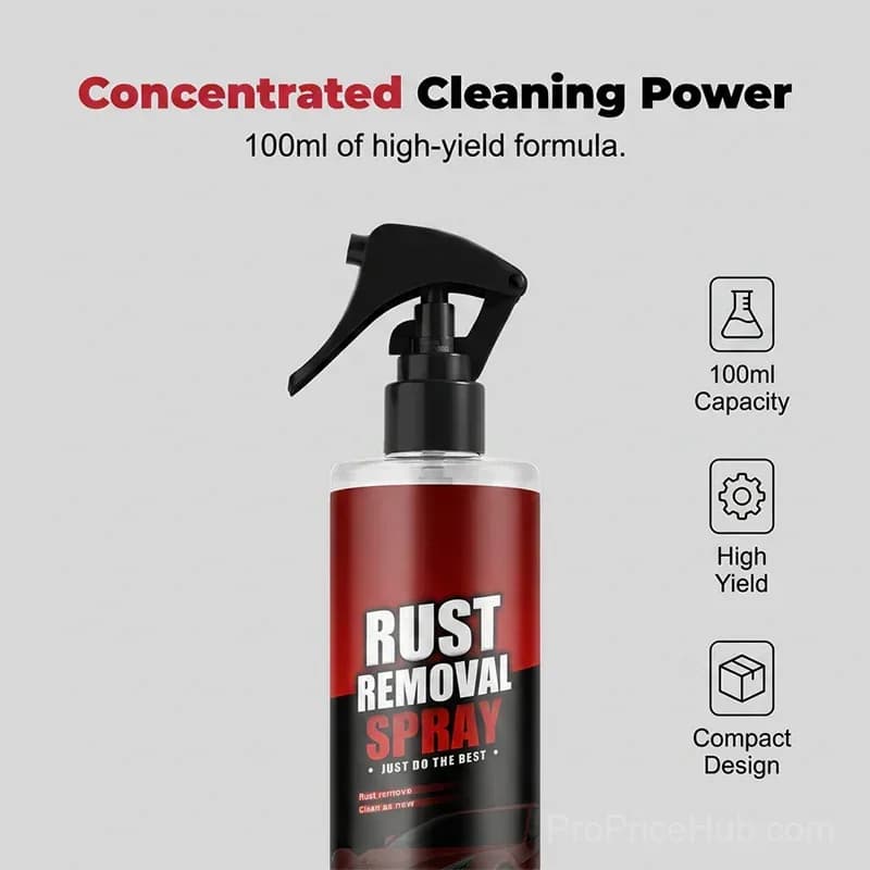 Wheel Rust Remover and Cleaner Spray, 1 Pack - View 8
