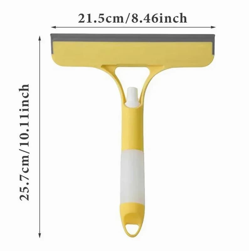 3-in-1 Window Cleaner with Spray, Scrub, and Squeegee for Home & Car - View 6