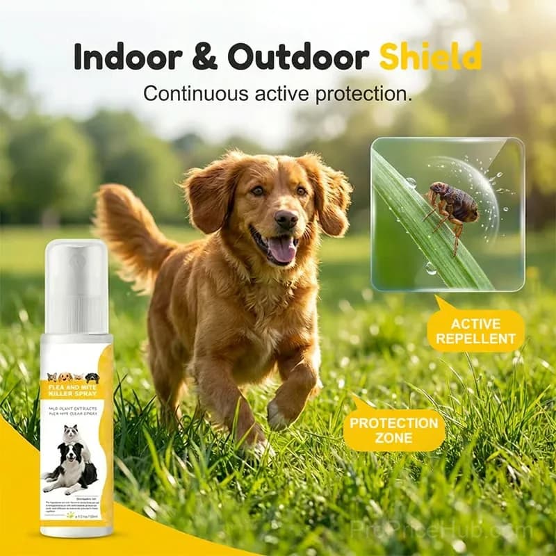 Mild Formula Pet Pest Repellent Spray, 100ml - View 5