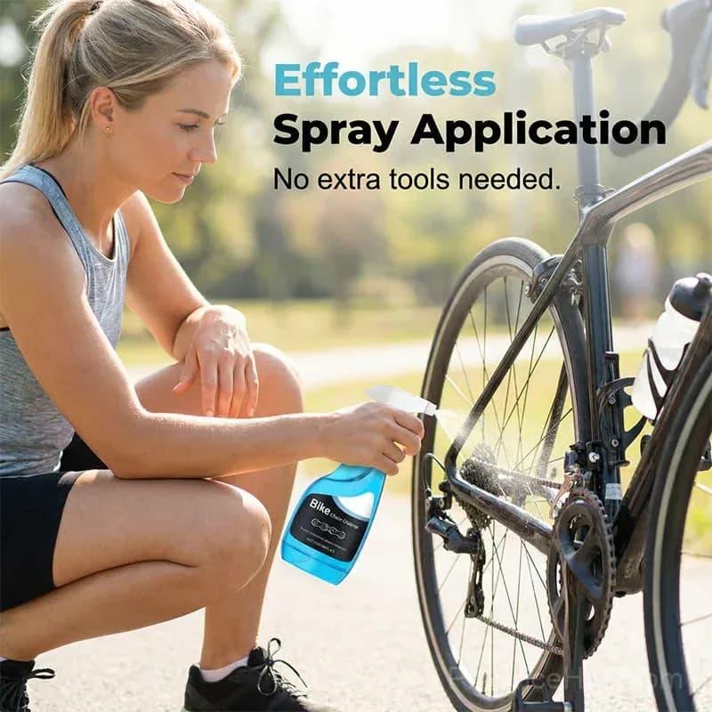 Portable Anti-Rust Bicycle Chain Cleaning Spray, 120ml 1-Pack - View 2