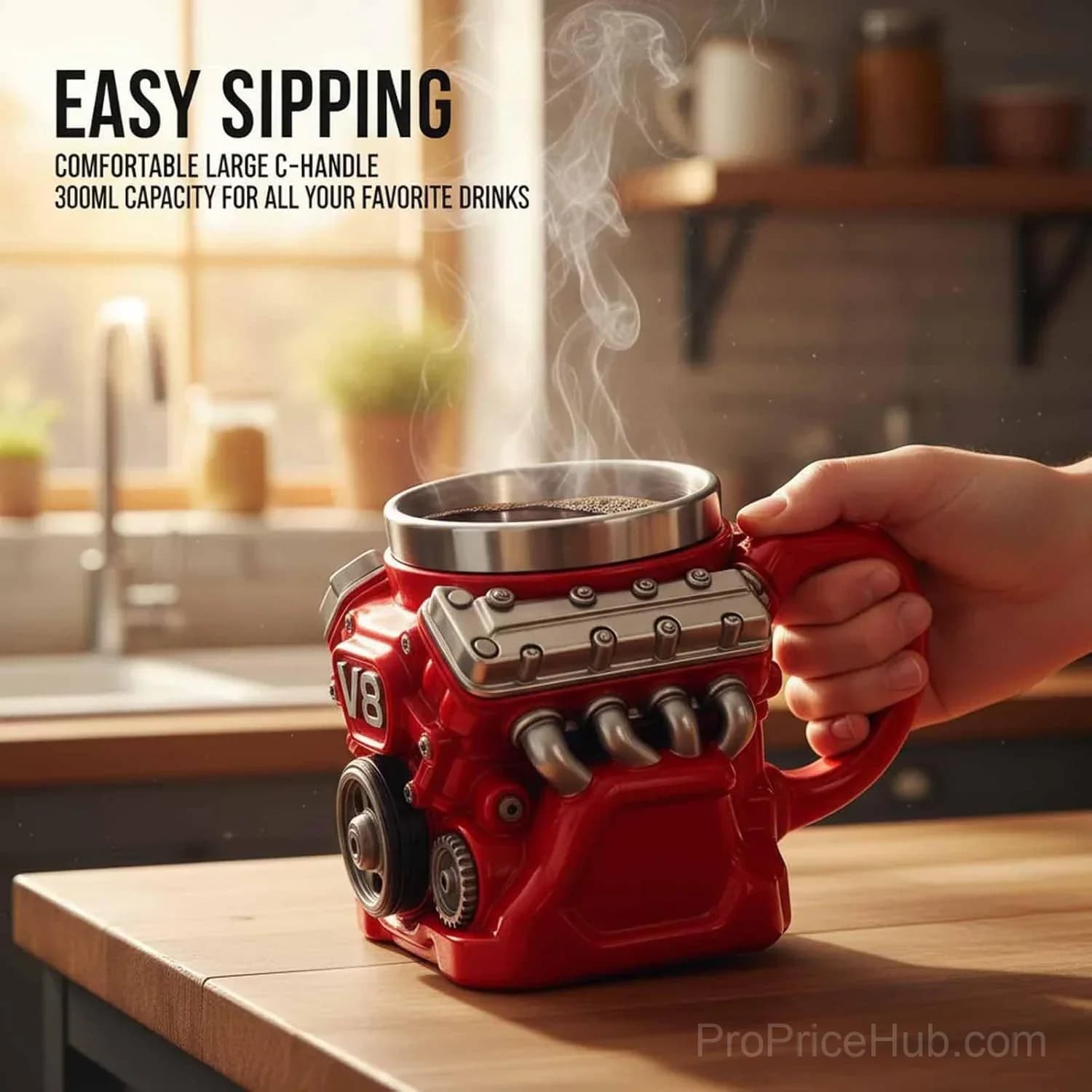 Engine Legend Mug – Novelty Mug for Gearheads - View 7