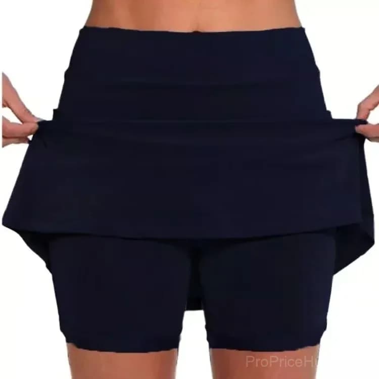 Anti-Chafing Active Skort, Black, Size S (UK 2-4) - Main