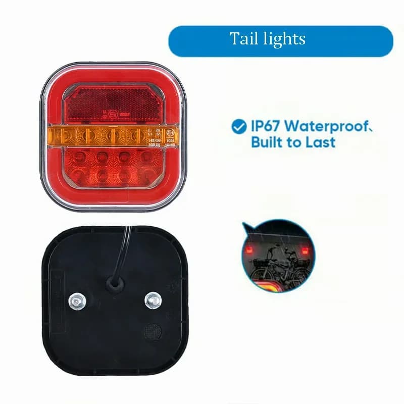 Car Tail Light Right Side – Single Unit - View 6