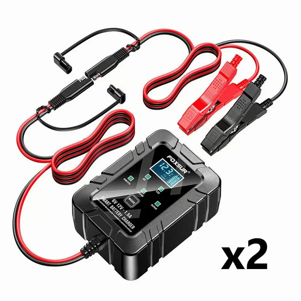 6V/12V Automatic Voltage Recognition Device, 1 Set - Alt
