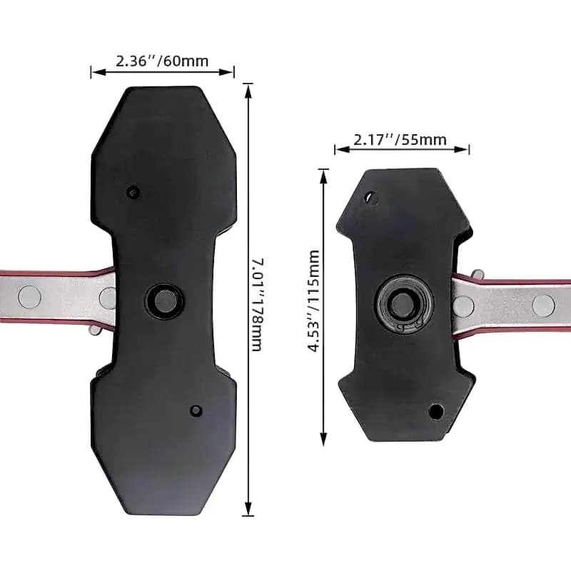 Brake Caliper Piston Press Tool – 360° Rotating Ratchet Wrench - View 10