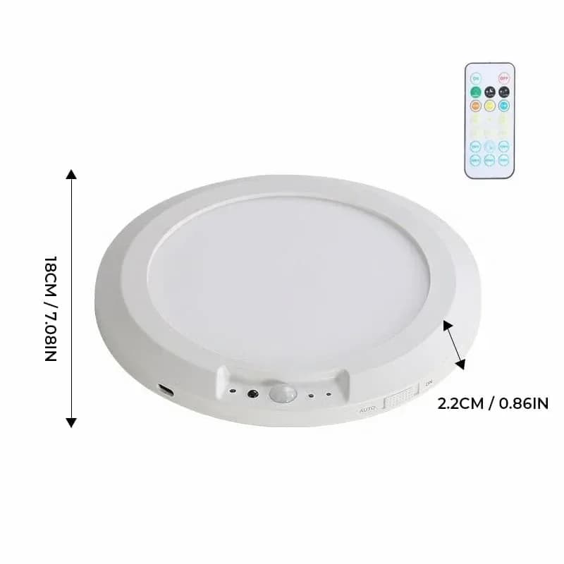 Motion Sensor Ceiling Light, 30-Second Install, 60-Day Battery - Main