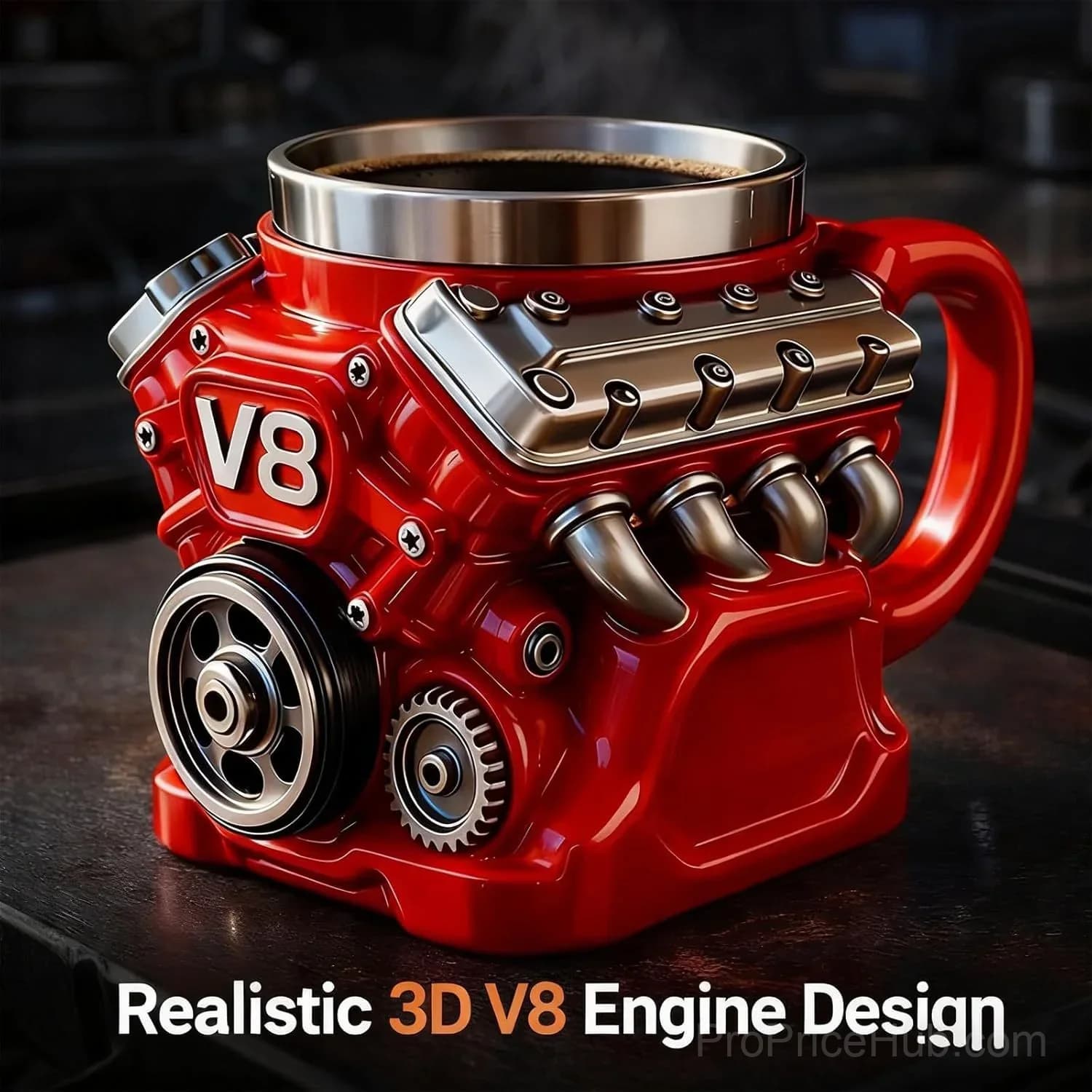 Engine Legend Mug – Novelty Mug for Gearheads - View 6
