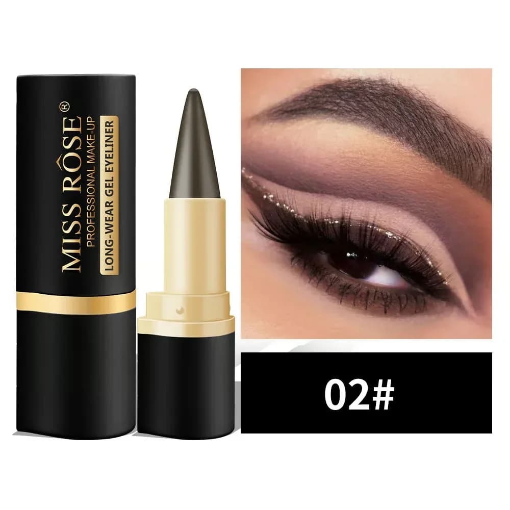 Matte Quick-Dry Eyeliner Pen, Silver - View 9