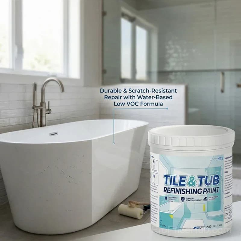 Premium Tile & Tub Refinishing Paint Kit - View 6