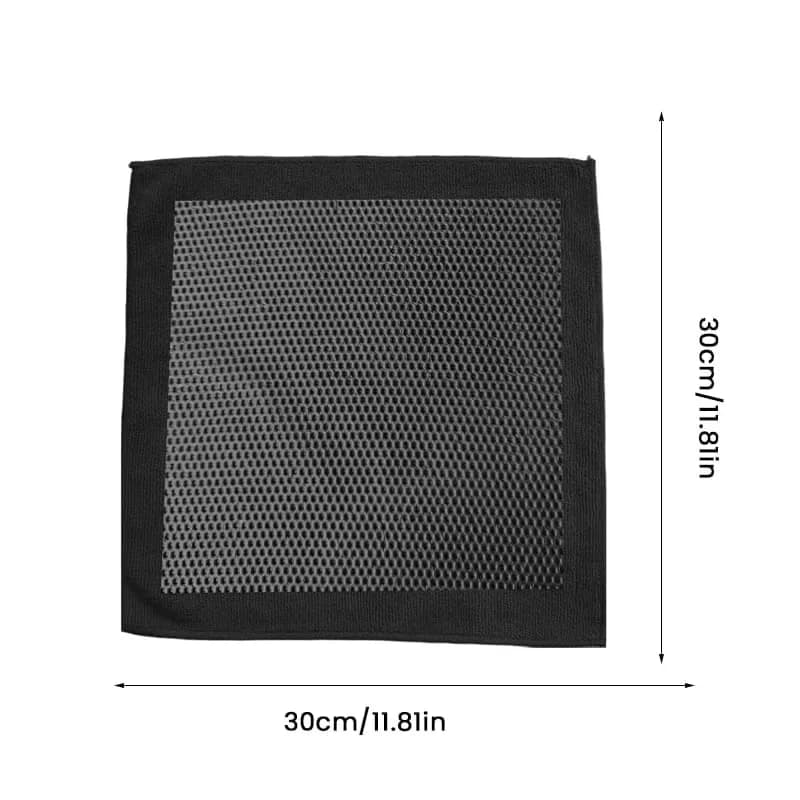 Synthetic Clay Towel for Auto Detailing, Black, 1-Pc - Main