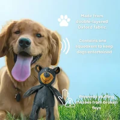 Unbreaka-Bear Chew Toy for Strong Chewers, 1 Pack - Alt