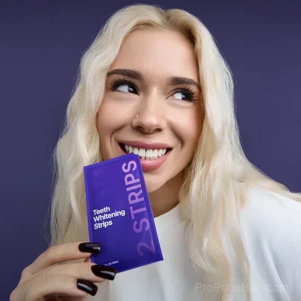 Purple Teeth Whitening Strips - Alt