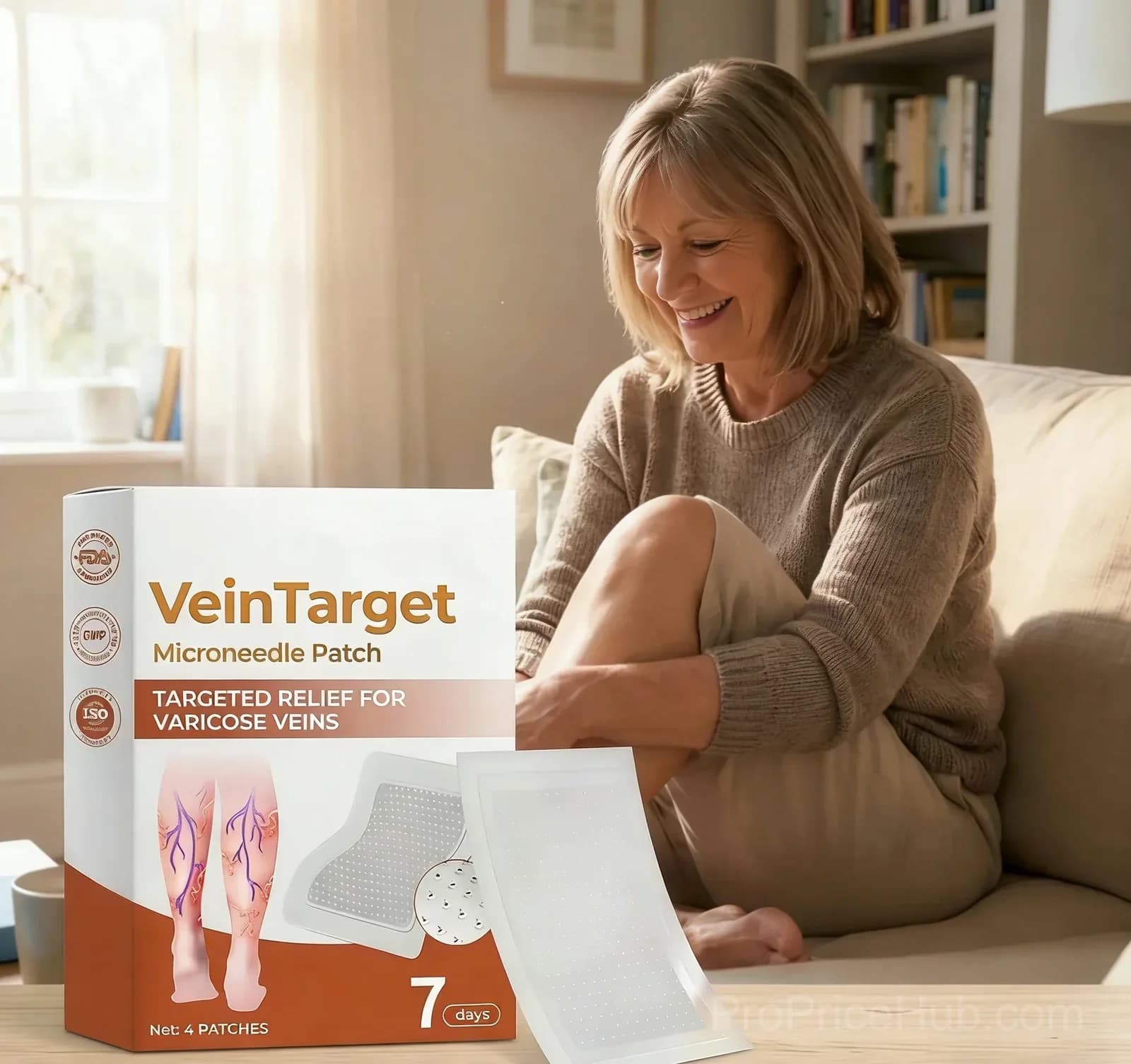 VeinTarget Microneedle Patch - Main