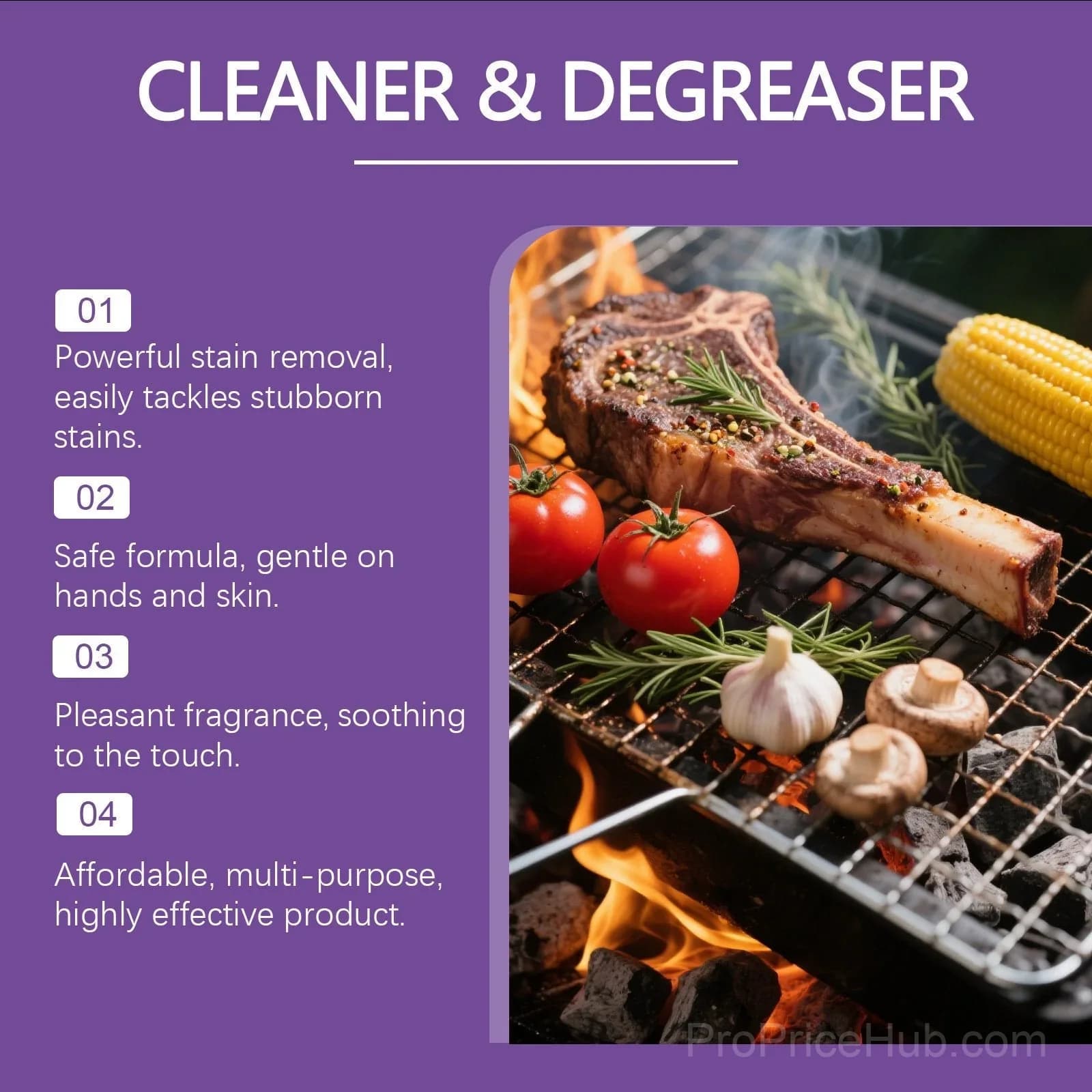 Fast-Acting Heavy-Duty Grill Degreaser Spray - View 9