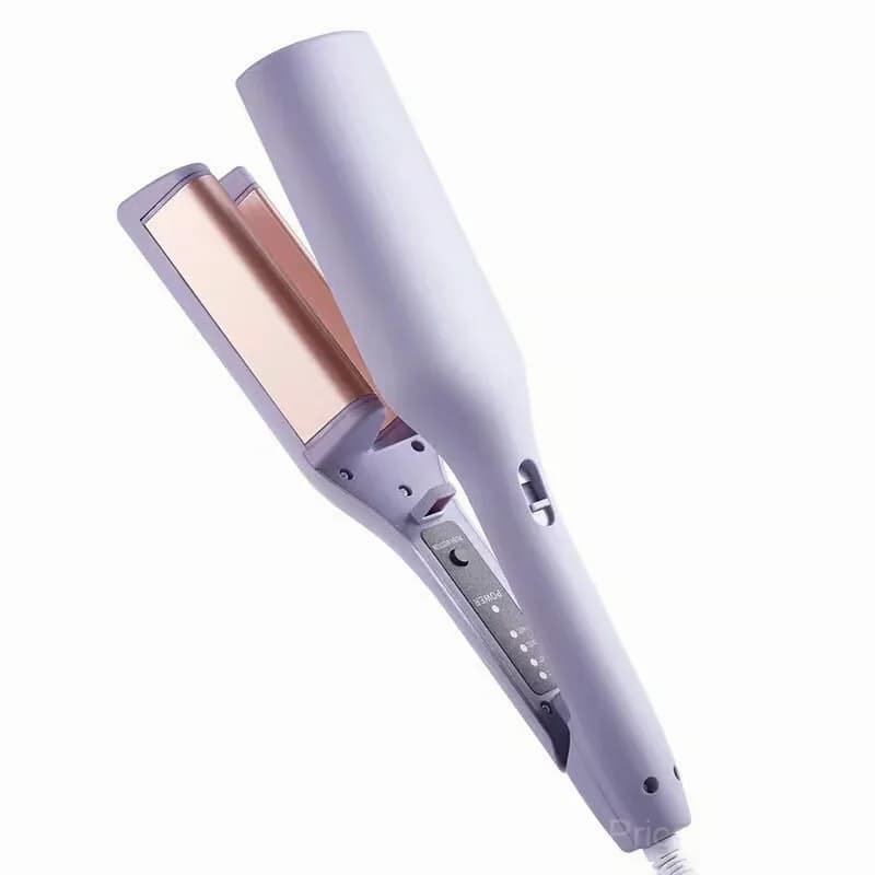 French Wave Curling Iron, Pink, US Plug - View 8