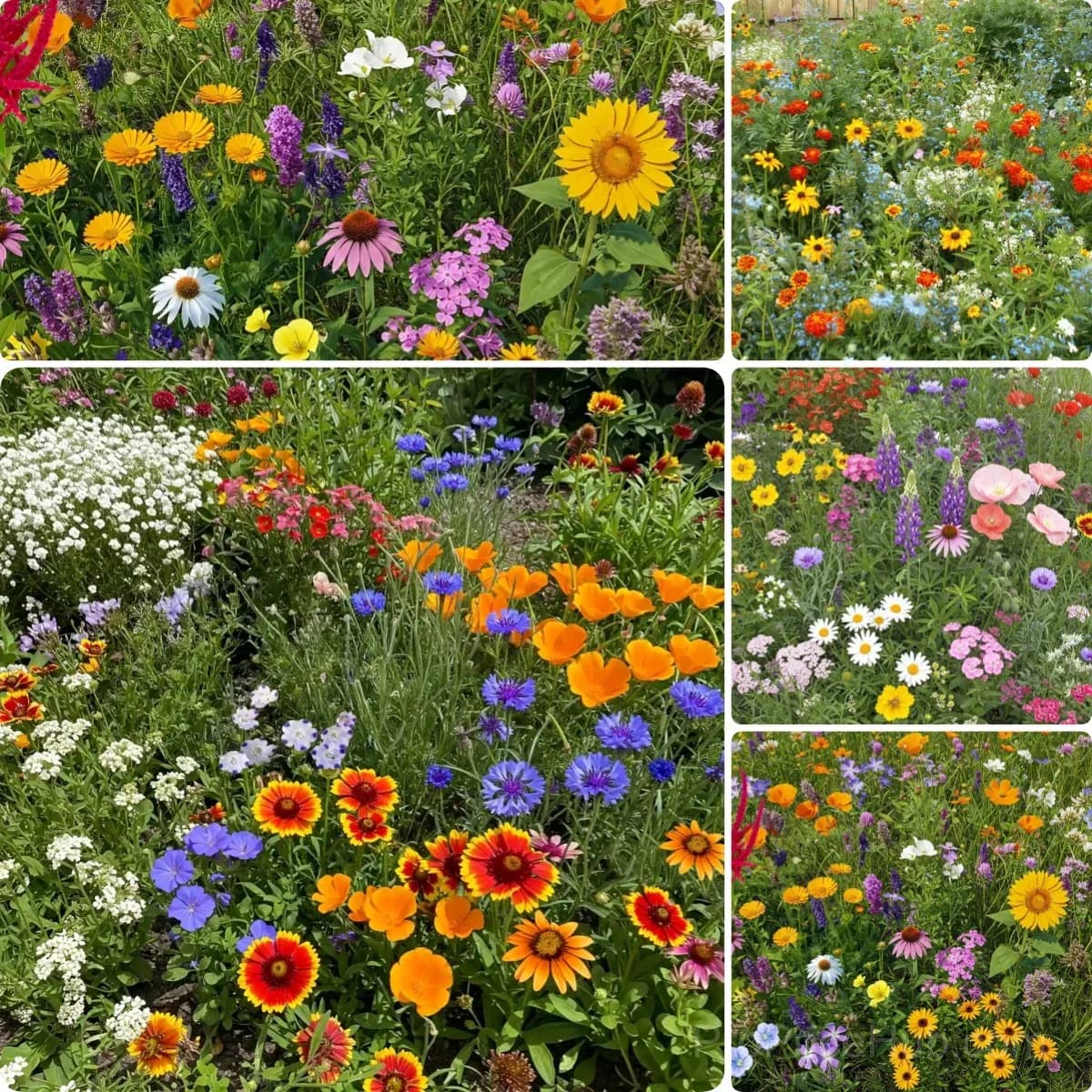 Heat-Tolerant Wildflower Seeds – Summer Hardy Mix - Main