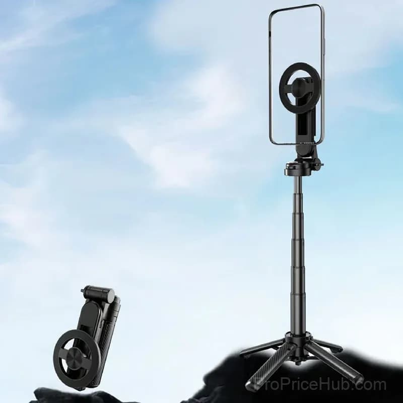4-in-1 360° Rotating Magnetic Selfie Stick - View 10