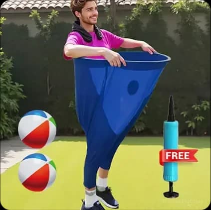 Granny Pants Toss Lawn Game Kit, Blue, 1 Set - Main