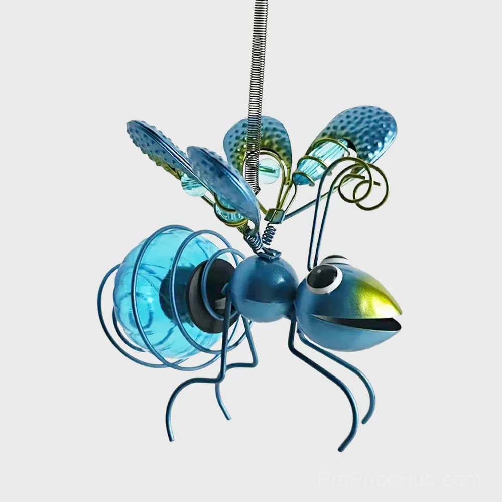 Outdoor Hanging Solar Bee Light - View 7