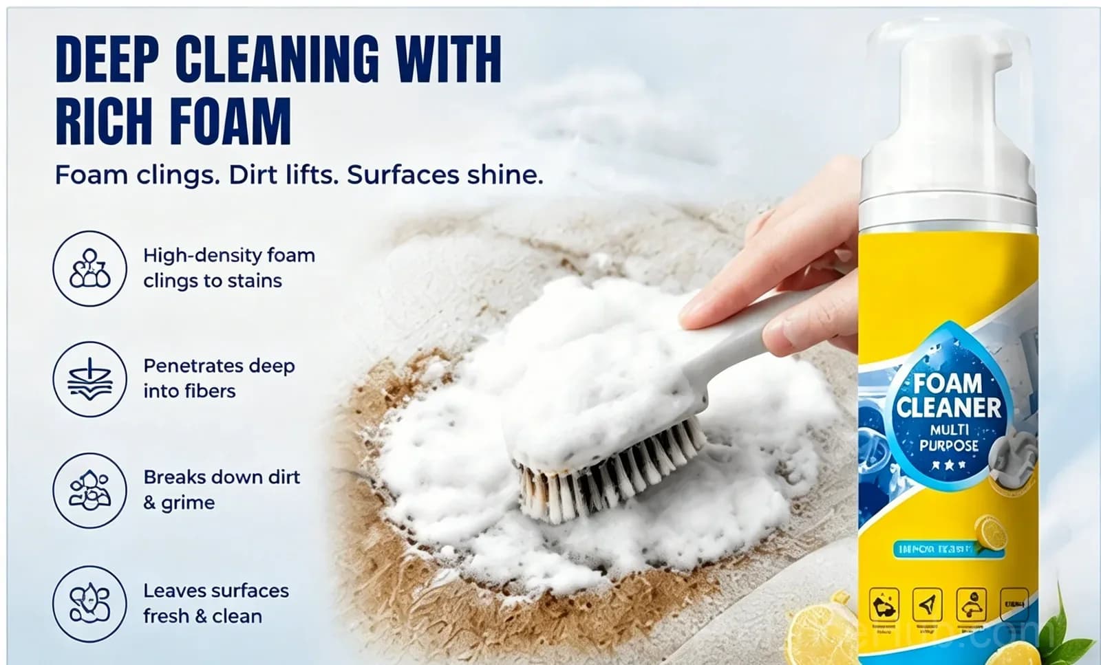 Multi-Purpose Foam Cleaner for Home Use - View 13