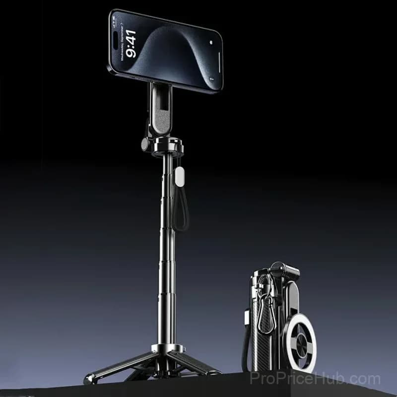 4-in-1 360° Rotating Magnetic Selfie Stick - View 5