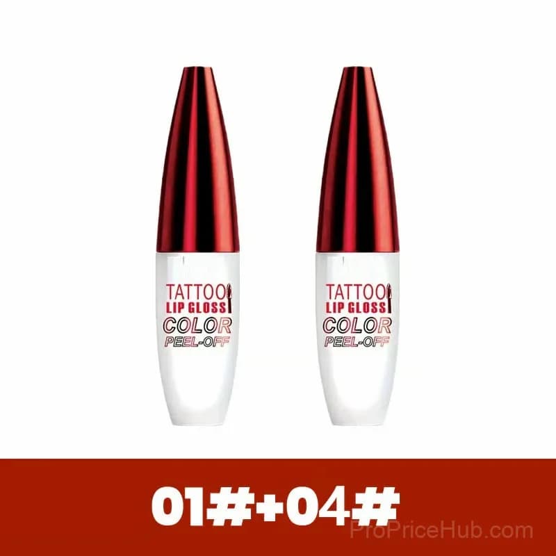 Waterproof Long-Lasting Lip Gloss, Shade 01, 2-Pack - View 19