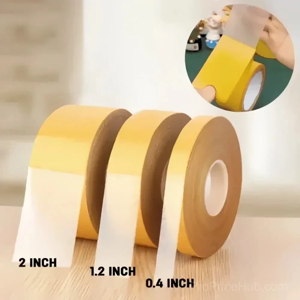 Strong Adhesive Double-Sided Mesh Tape, 5-Pack - Alt
