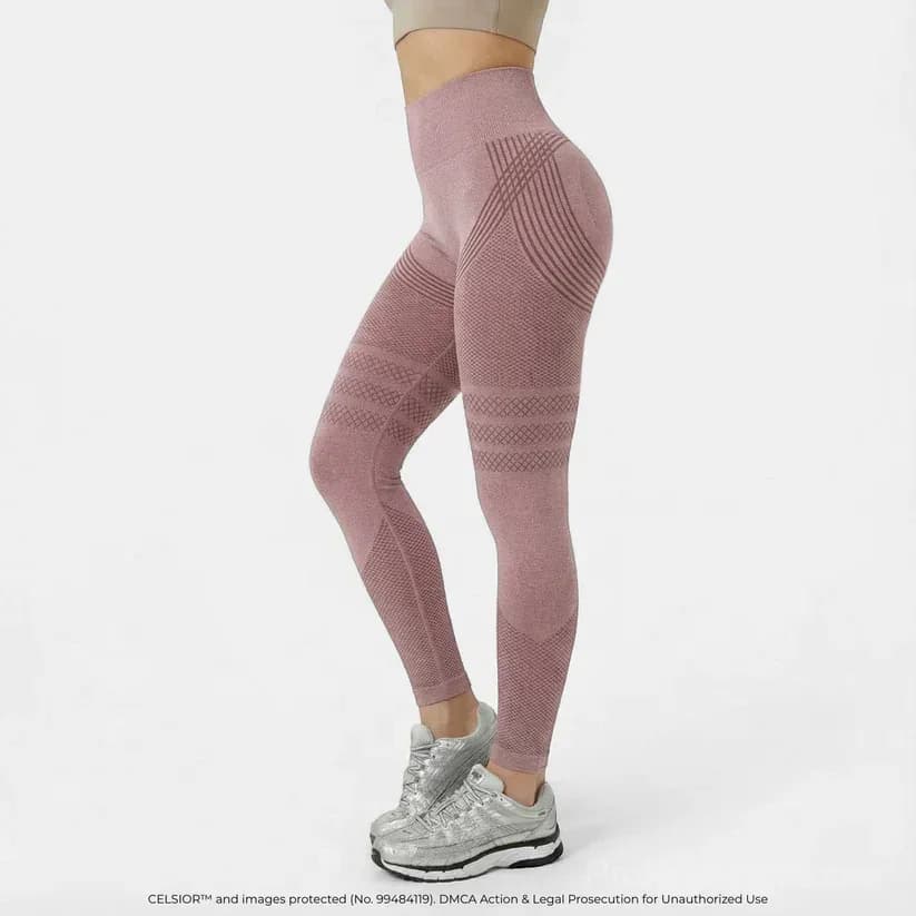 High-Waisted Hip Lifting Yoga Tight Pants, Quick-Dry Elastic - View 14