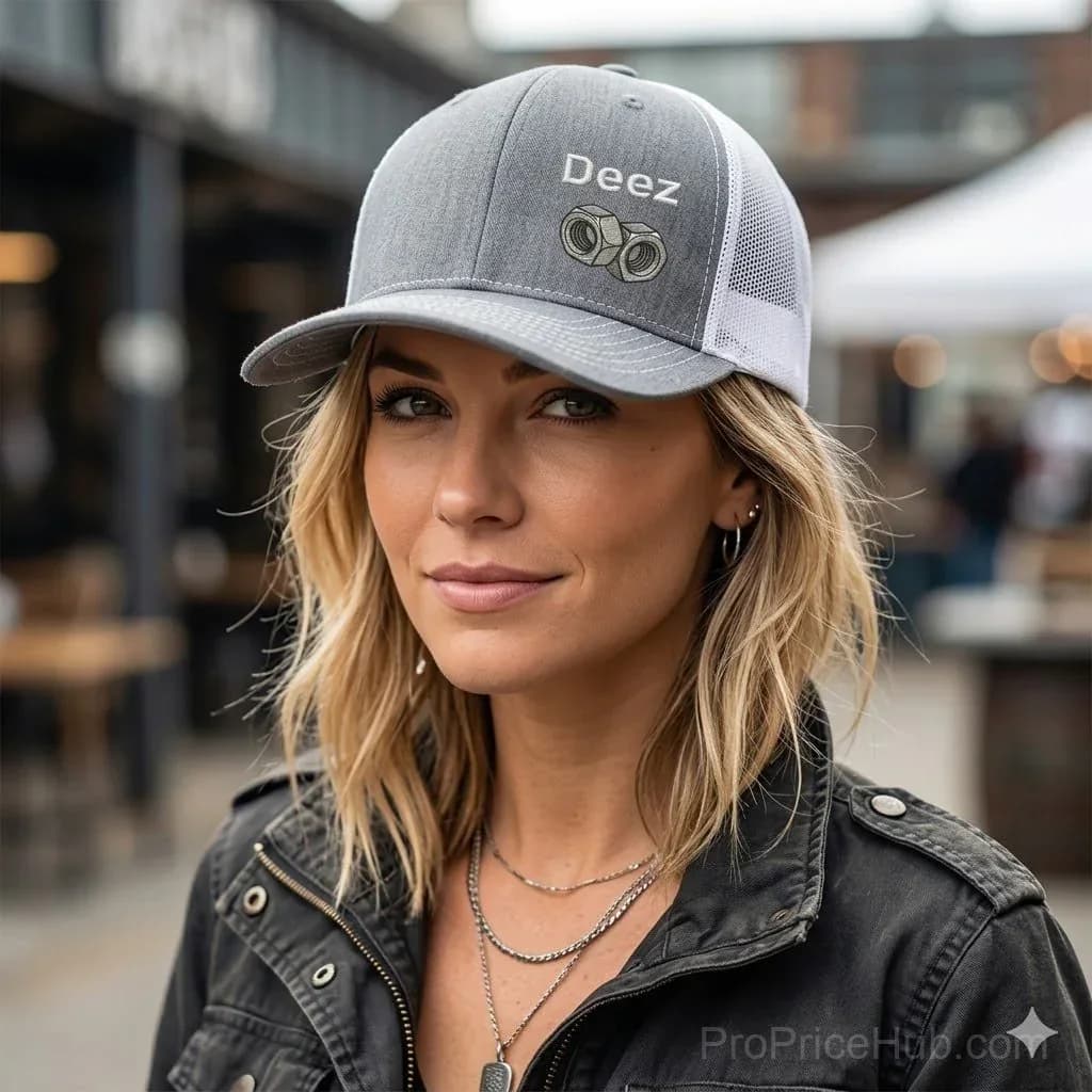 Deez Embroidered Adjustable Hat - View 8