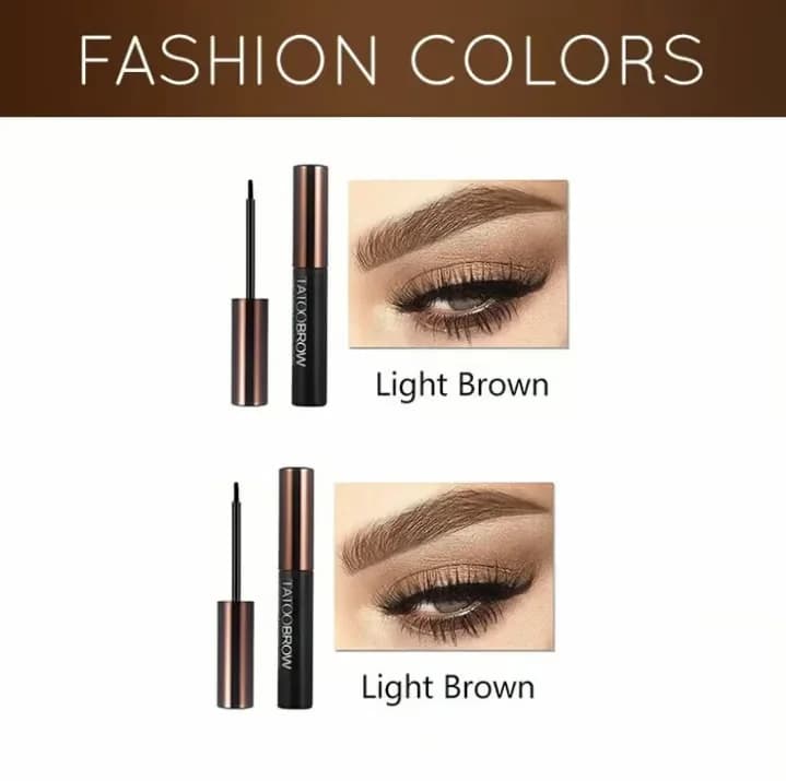 Waterproof Semi-permanent Eyebrow Gel - Light Brown - Main